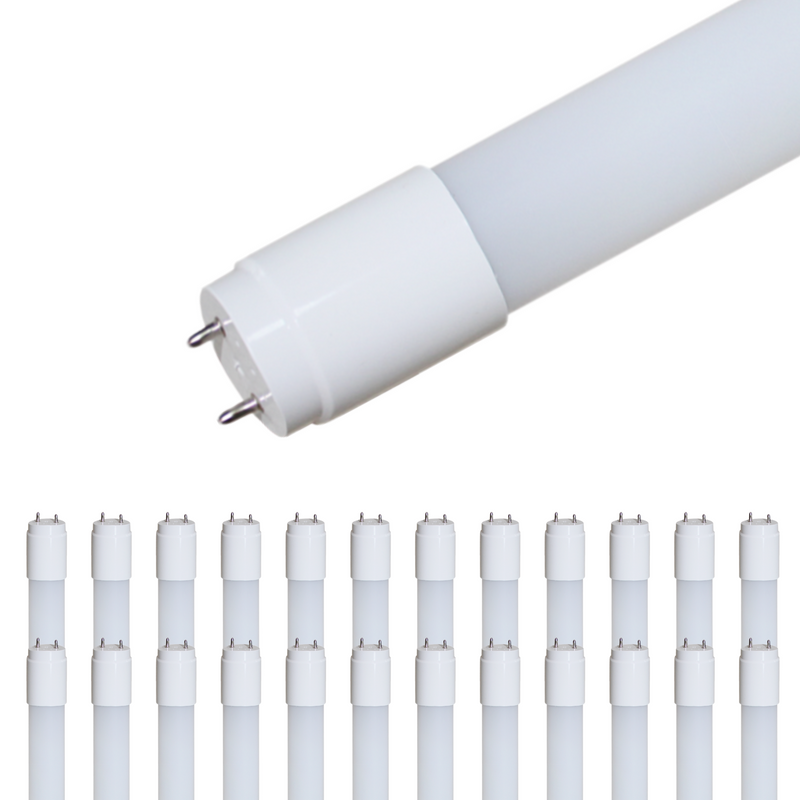 LeVanier 4Ft LED T8 Tubes - 25 Pack | Energy-Efficient 12W 1800 Lumens | 5000K Daylight