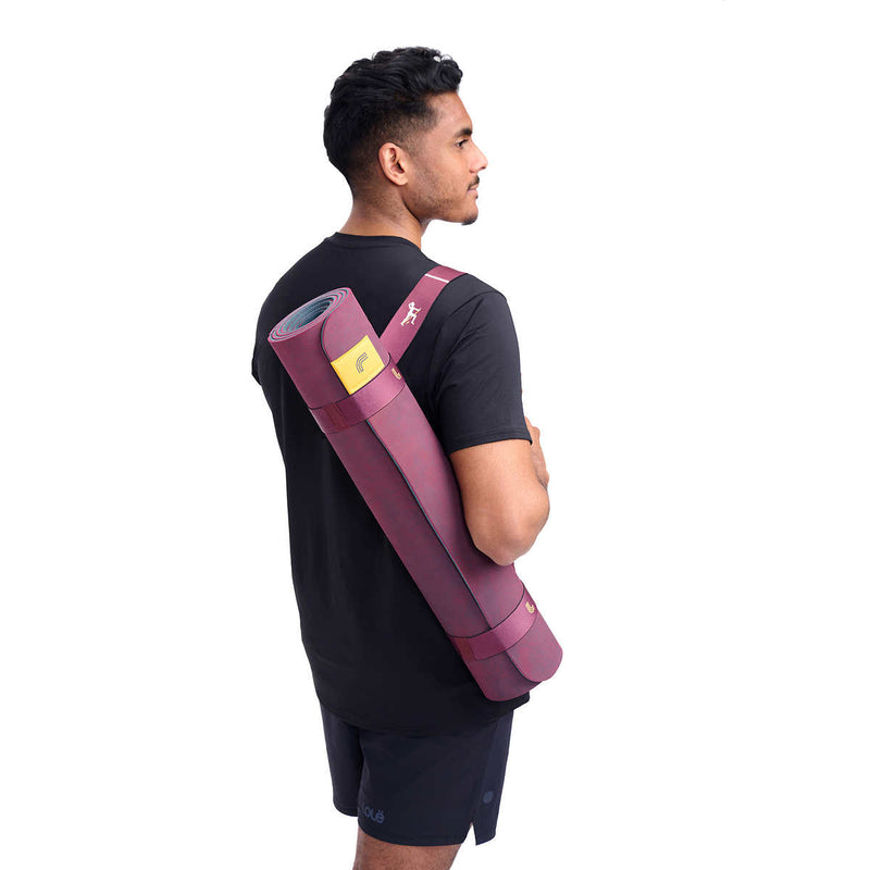 Lolë Yoga Mat With 2-in-1 strap(Carrying strap / Resistance Band