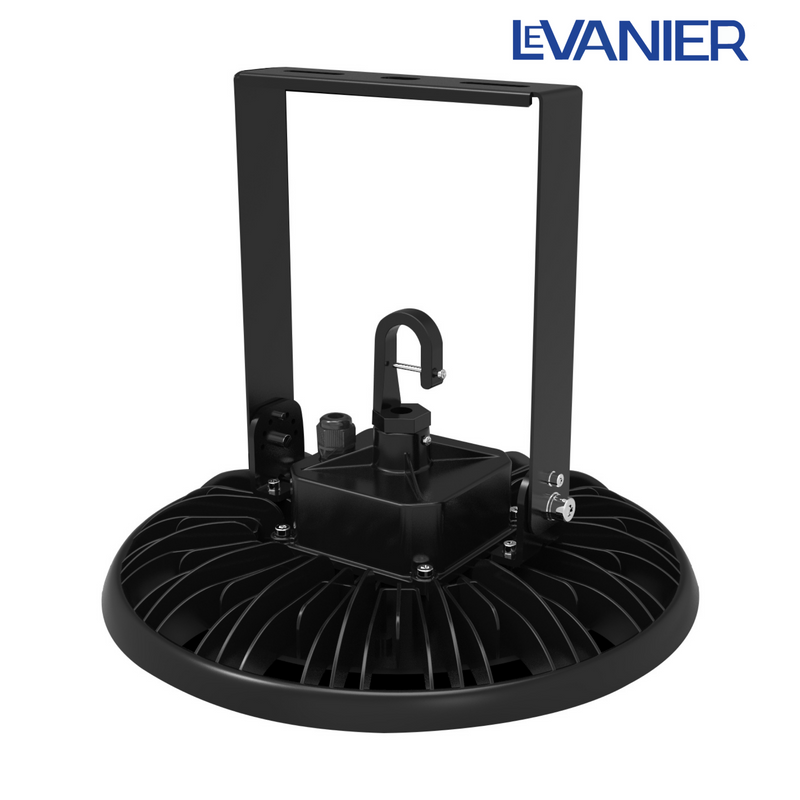 LeVanier 200W 240W UFO LED High Bay Light U Bracket Yoke Aluminum Mounting Bracket with Screws